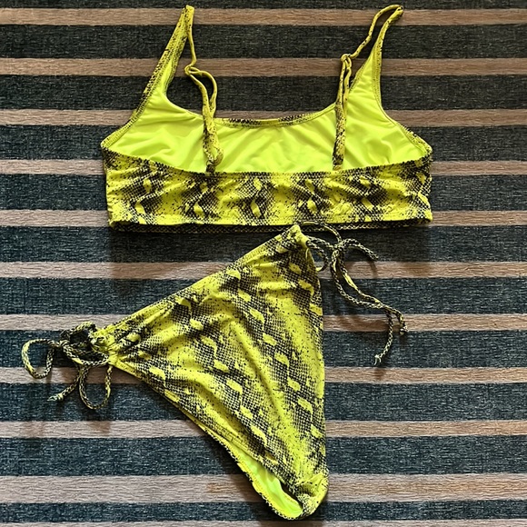 Swim Snake Print Bikini Poshmark